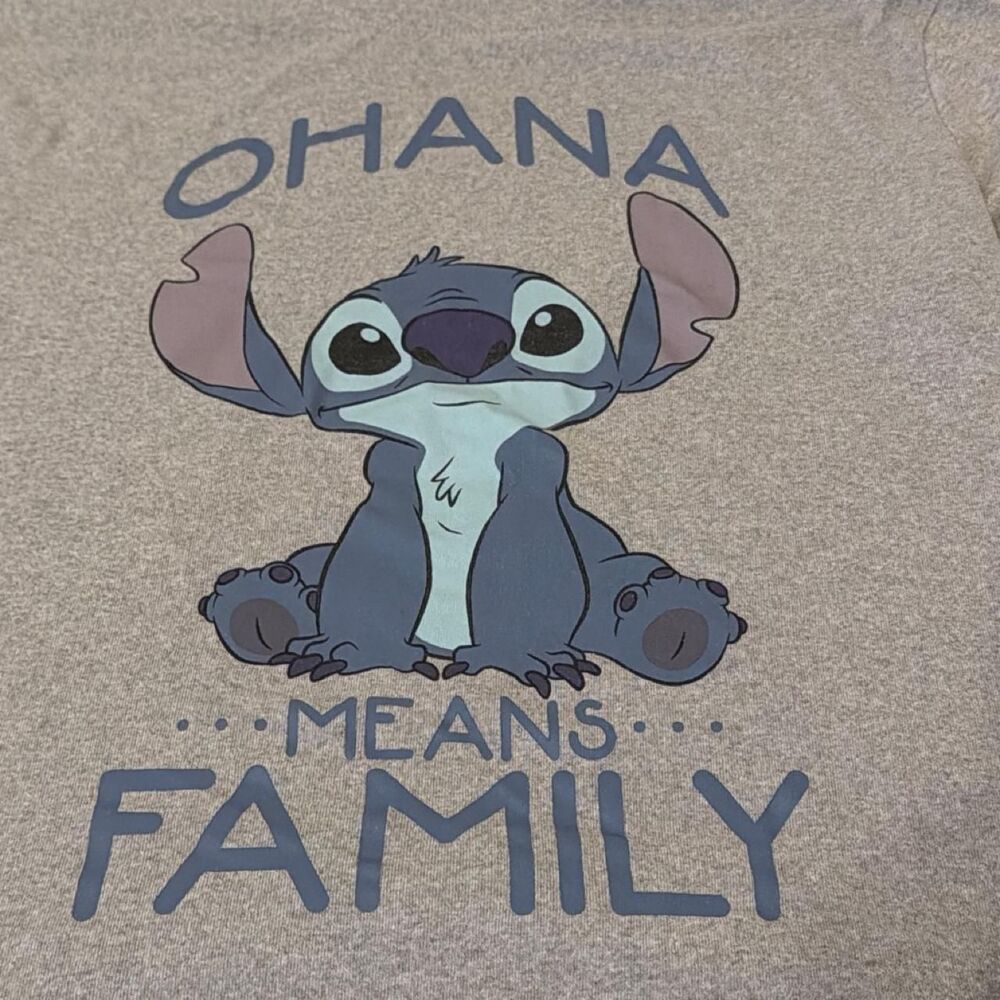 Disney Women's Grey and Tan T-shirt